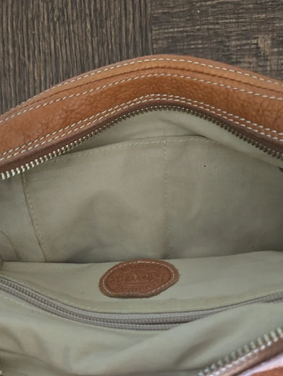 Vintage Roots Tan Leather Fringe Shoulder Bag - Picture 6 of 8